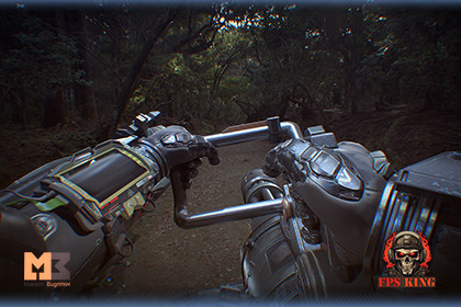 FPS Sci-FI Hands With Gatling