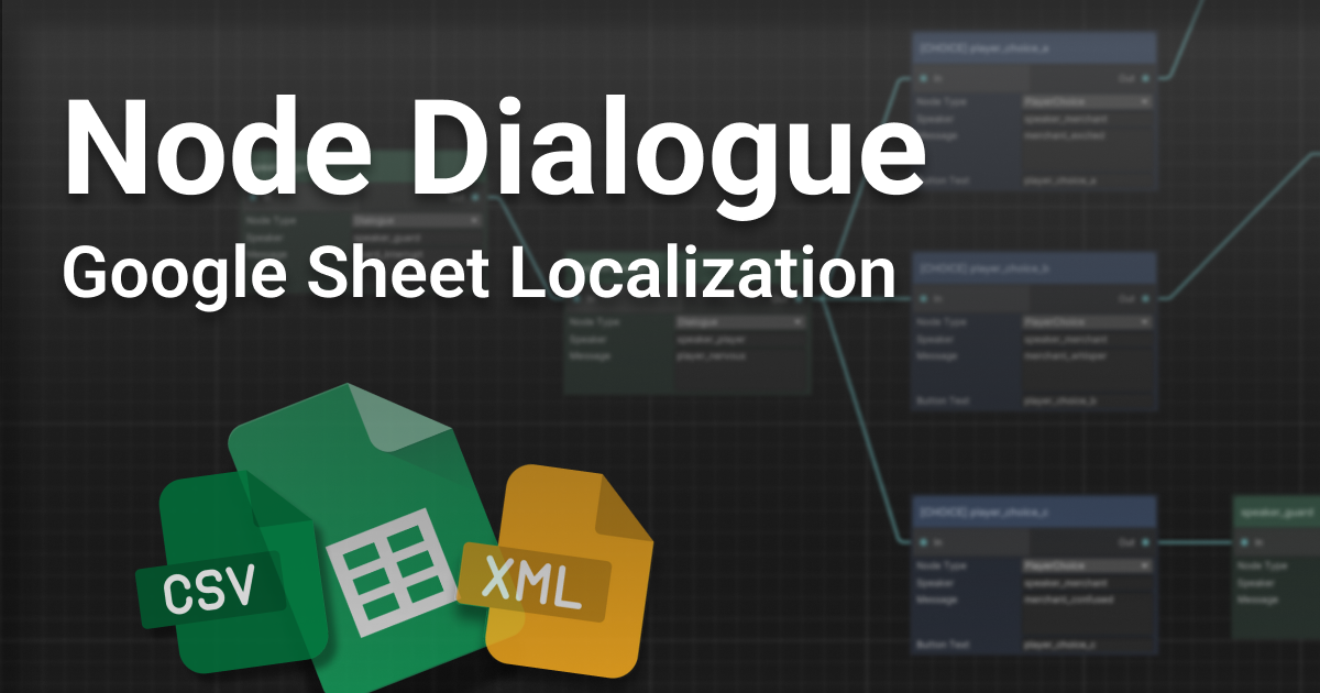 Node Dialogue System with Localization | Game Toolkits | Unity Asset Store