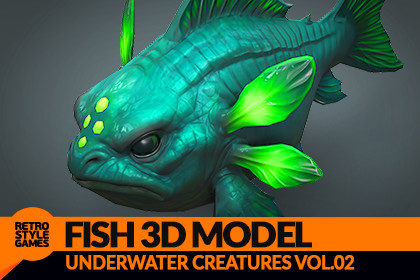 Fantasy 3D Fish Model