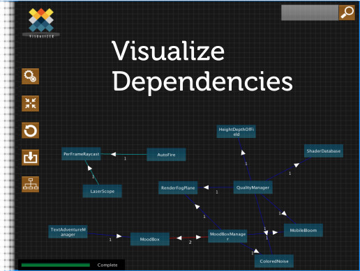 Script Dependency Visualizer | Utilities Tools | Unity Asset Store