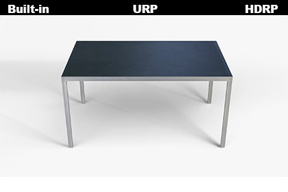 Two-Tone Metal Office Desk 3D Model