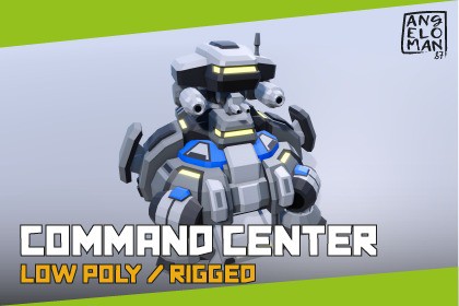 Low Poly Command Center