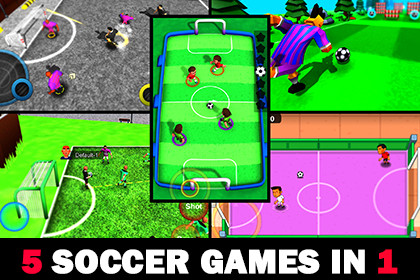 5 Soccer Games - Collection Bundle