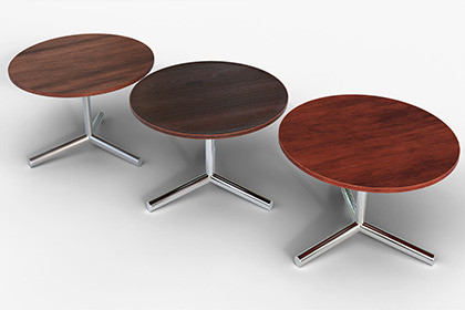 Modern Round Coffee Table 3 Variants
