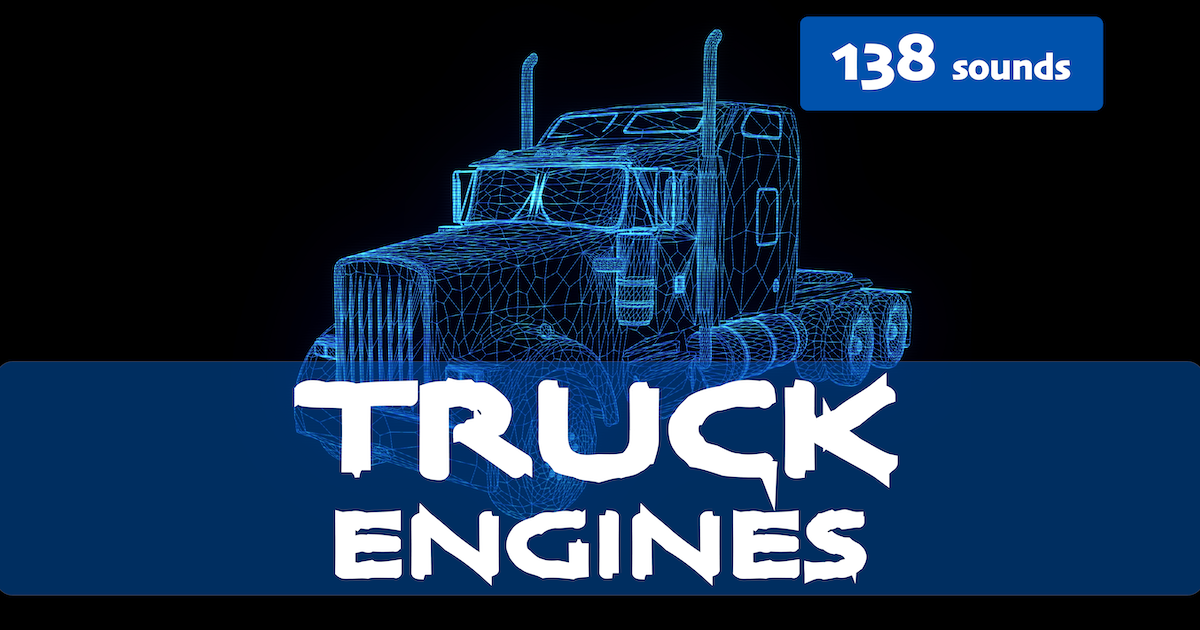 Truck Engines | 운송기구 효과음 | Unity Asset Store