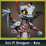 Sci-Fi Dragon - Boy