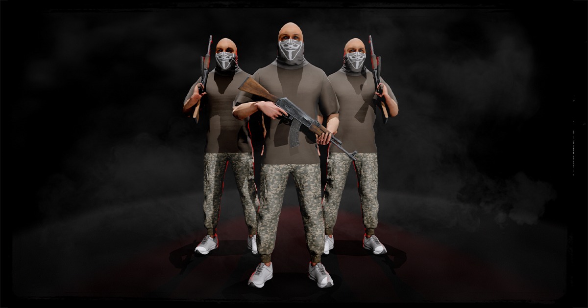 Urban Insurgent (Low Poly)