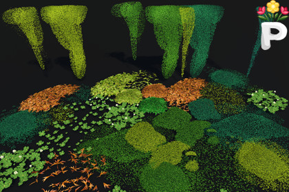 Moss & Foliage Piles