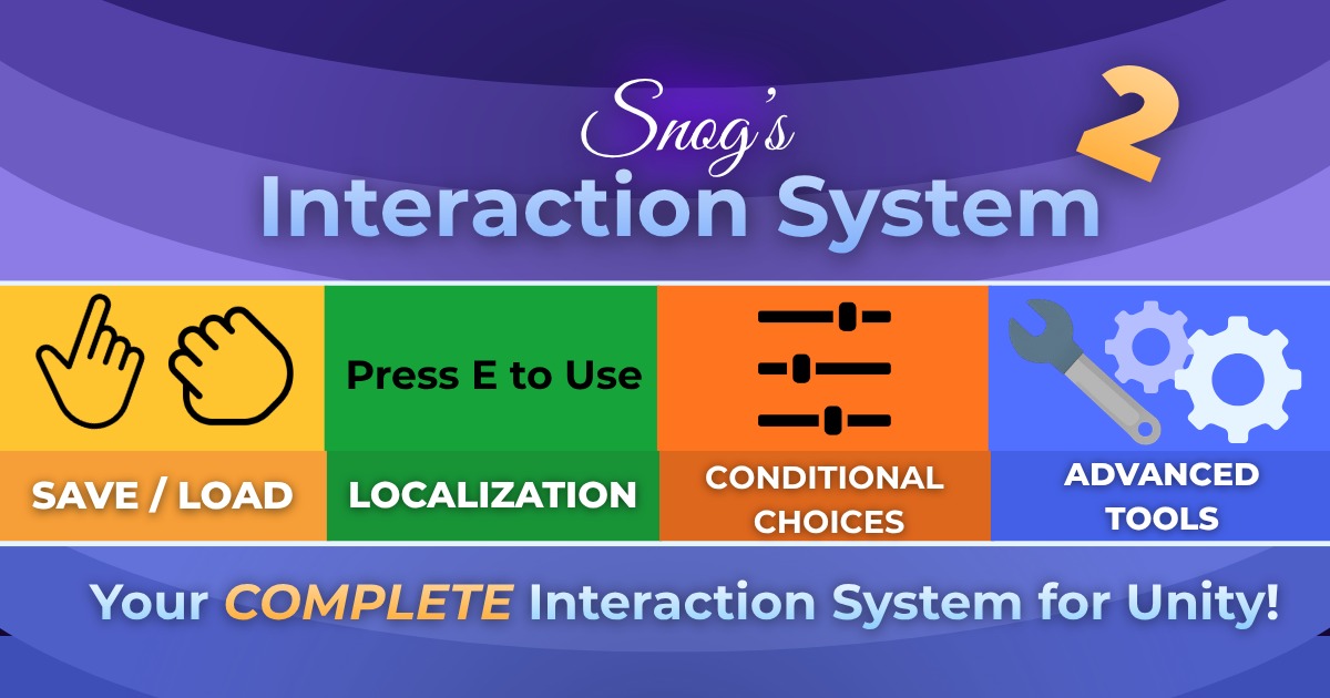 Unity Interaction System Snog's Interaction System 2 | Input Management | Unity Asset Store