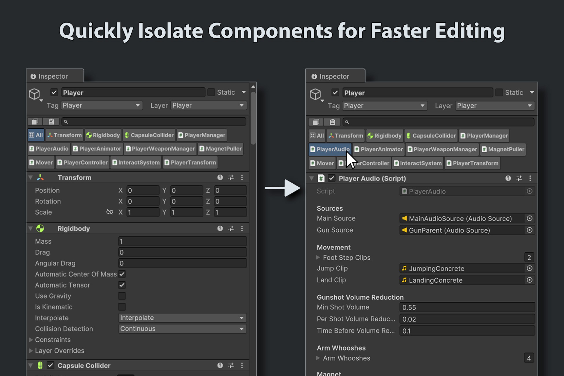 Unity Assets Inspector Wingman - Your Inspector’s Best Friend | Utilities Tools | Unity Asset ...