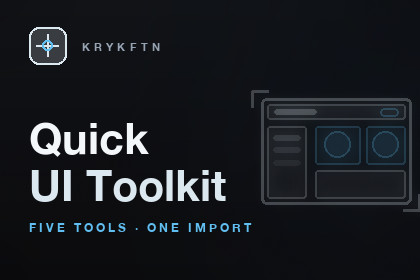 Quick UI Toolkit Bundle