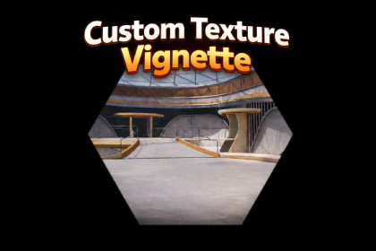 Custom Texture Vignette Screen Effect URP