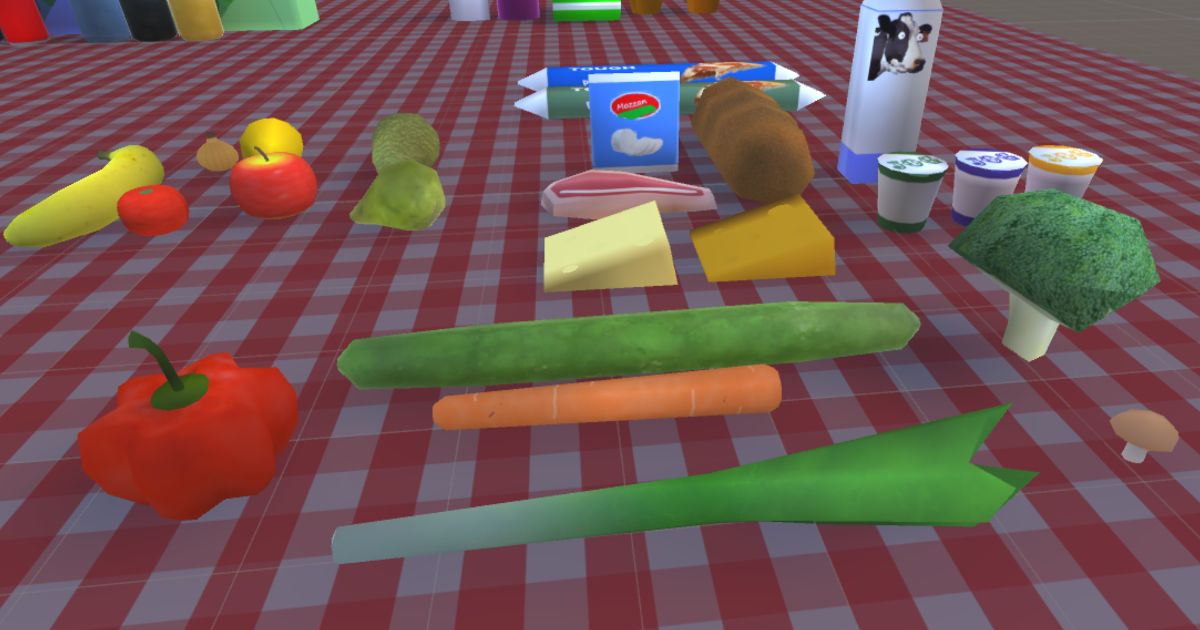 Food & Grocery Items - Low Poly | 3D Food | Unity Asset Store
