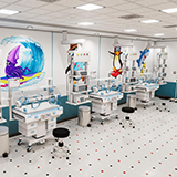 Hospital NICU Room Interior