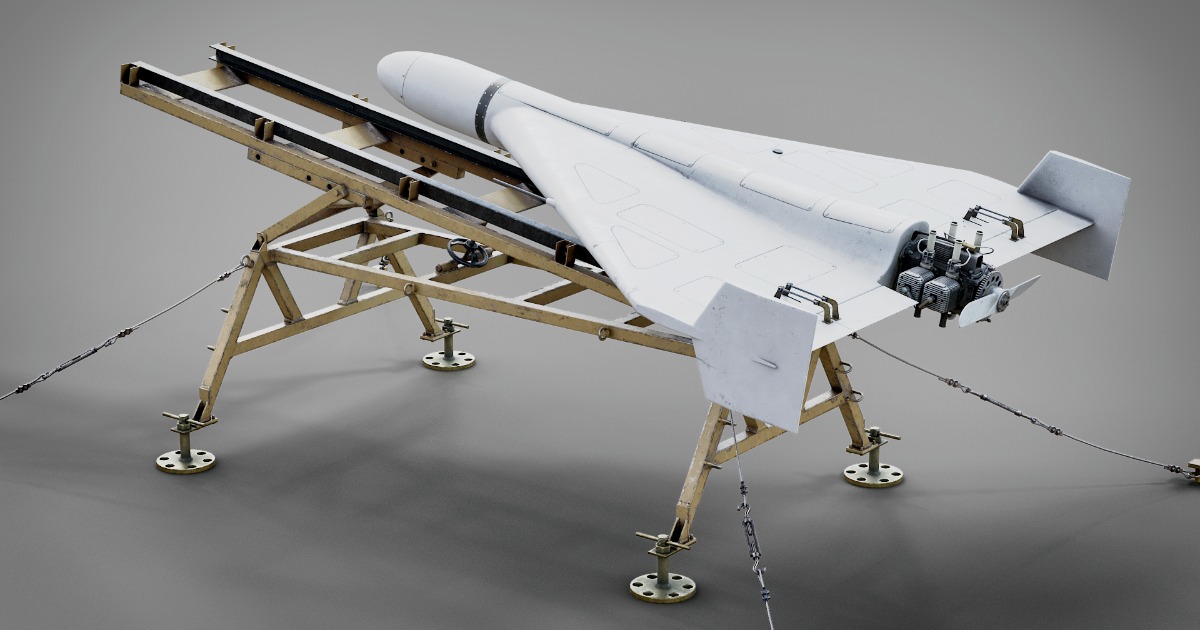 Unity Uav Drone Geran-2 (Shahed 136) UAV Rigged | 3D Weapons | Unity Asset Store