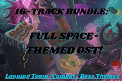 16-Track Bundle: Full Retro Space-Themed OST!