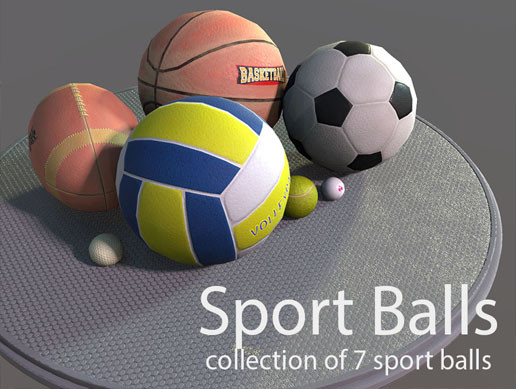 Unity Ball Set Sport Balls Collection | 3D 小道具 | Unity Asset Store