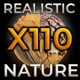 x110 4K Desert Materials PBR Textures for Ground, Sand, Rocks & Terrain