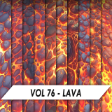 Stylized Textures - Vol 76 - Lava