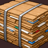 Waste Recycling Garbage Collection Sorting Facility Equipment Icons Pack