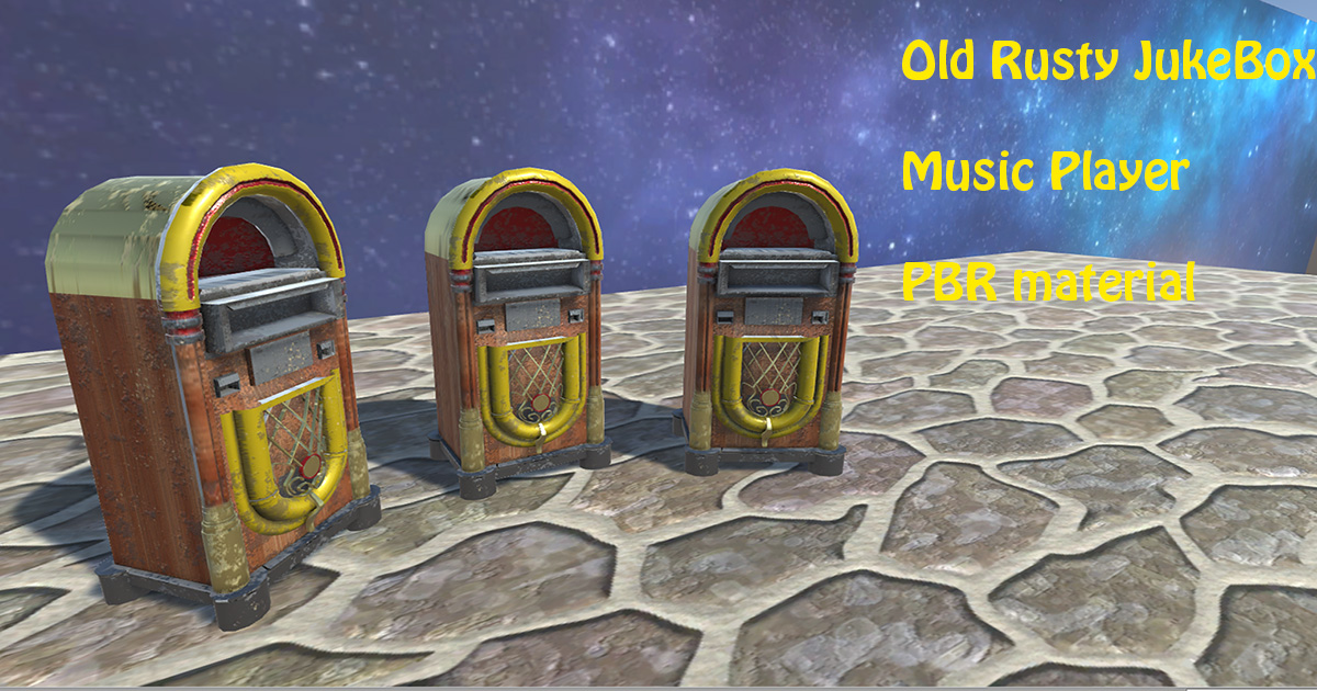 JukeBox Music Player | 3D 電化製品 | Unity Asset Store