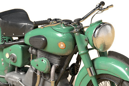 Retro Motorcycle