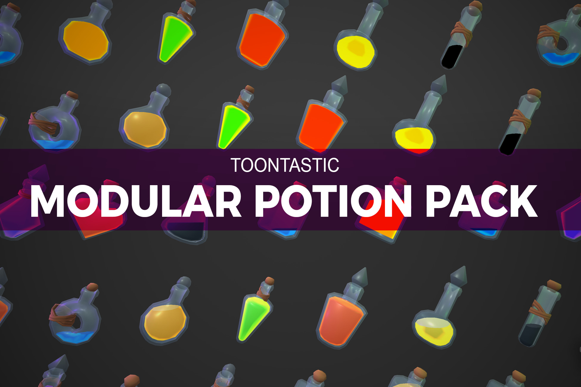 ToonTastic - Modular Potion Pack | 3D 소품 | Unity Asset Store