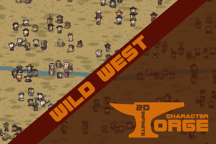 2D Infinite Character Forge - Wild West