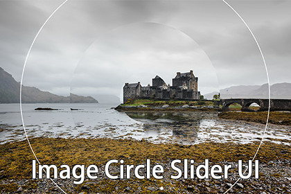Image Circle Slider UI By maything