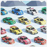 Tiny Sports Car Pack - 66 Low Poly Cute Toon Style Mini Racing Cars Chibi Style