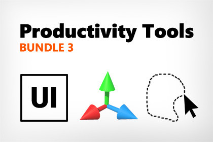 Productivity Tools Bundle 3 - Pivot Editing, UI Selection, Editor Mouse Buttons