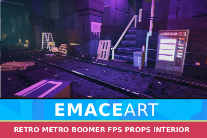 PixelDrift: Metro Subway for Boomer FPS VR