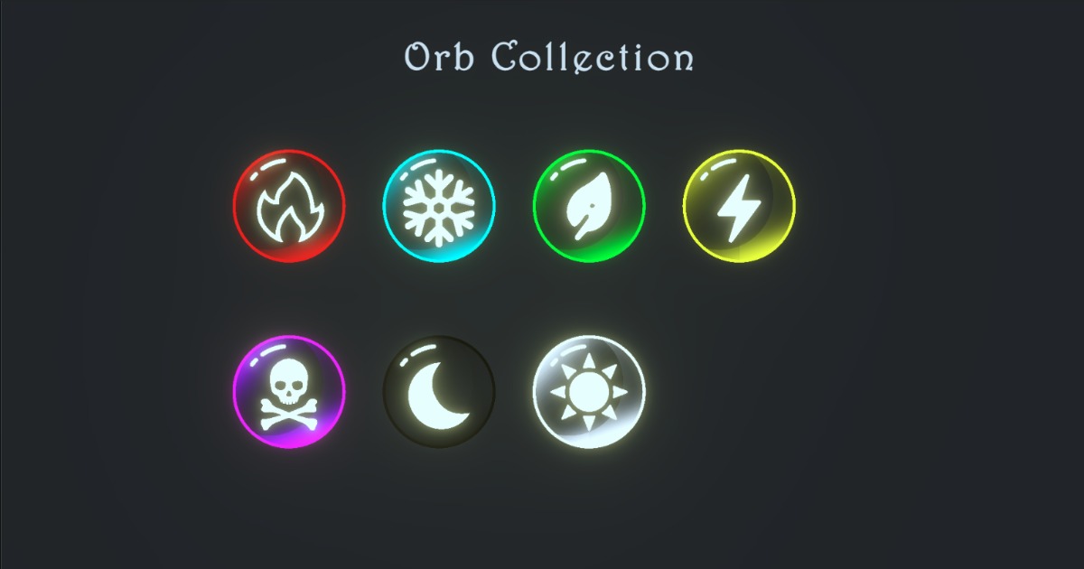 Elemental Icons and Textures | 2D Icons | Unity Asset Store