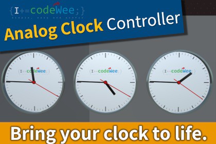 Analog Clock Controller