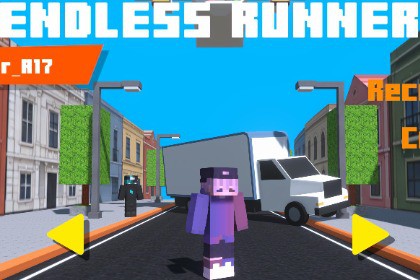 Voxel Run Modular Endless Runner Template