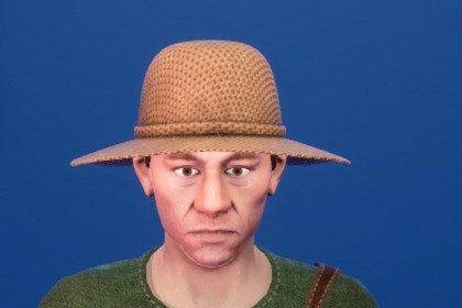 Medieval Villager Man Realistic