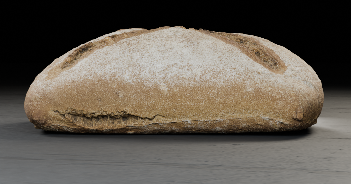 Artisan Rye Bread | 3D Food | Unity Asset Store