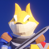 Dog Knight PBR Polyart