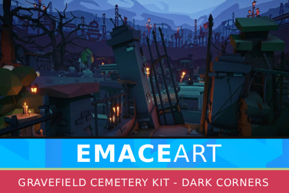 Gravefield Cemetery Kit - FREE - Dark Corners
