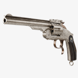 Revolver 02 Silver URP HDRP Textures