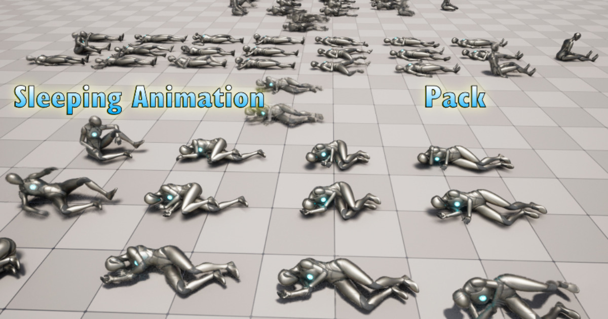 Sleeping Animations Pack | 3D Animations | Unity Asset Store