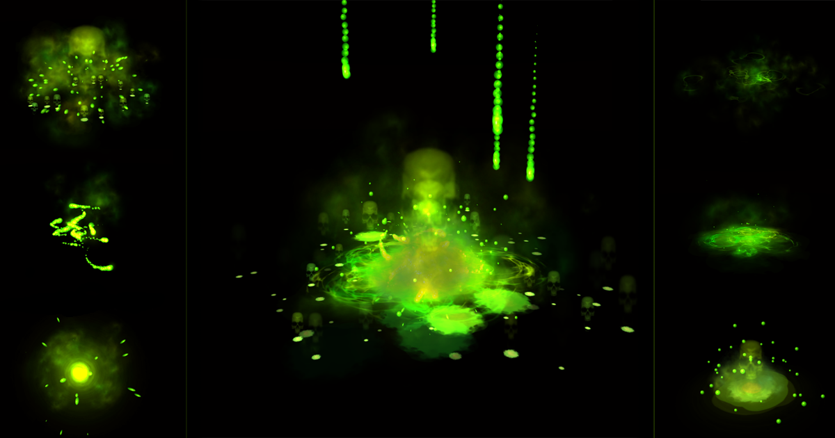 Poison Fx Particle Systems | VFX Particles | Unity Asset Store