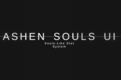 Ashen Souls UI - Souls Like Stats System