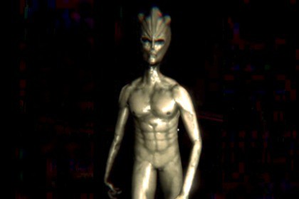 Alien realistic 2 - Varginha Alien