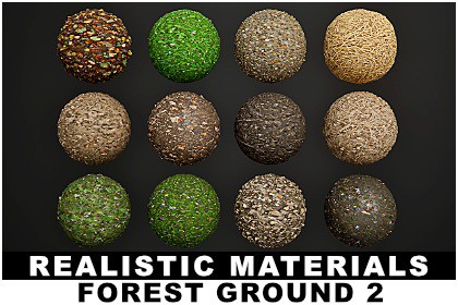Realistic Materials - Forest Ground 2
