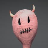 Balloon Ghost(with Breakable parts)