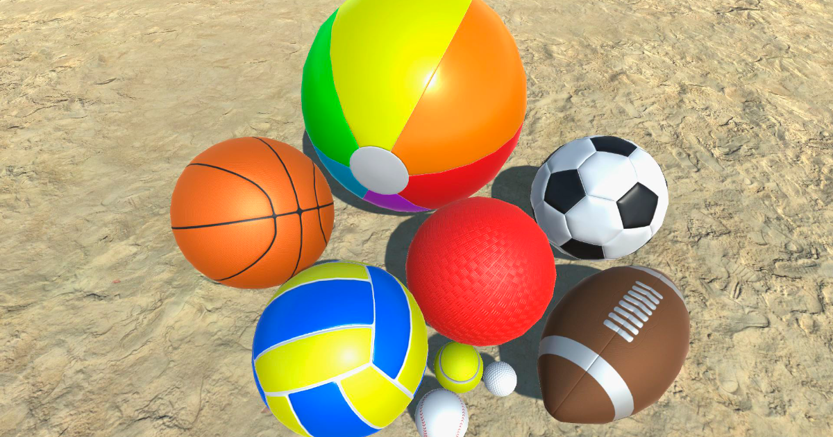 Unity Ball Set 3D Balls Collection | 3D 소품 | Unity Asset Store
