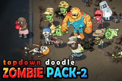 Doodle Zombie Pack 02 -Wasteland