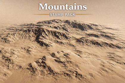 Stamp & Heightmap Tools - Mountains