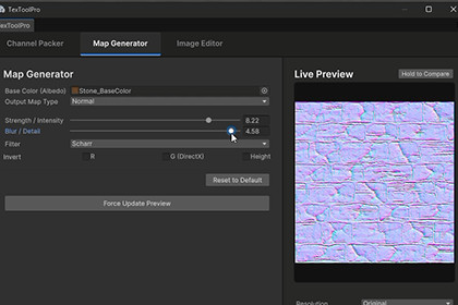 TexToolPro - GPU Texture Tools (Channel Packer, Normal Map Generator)
